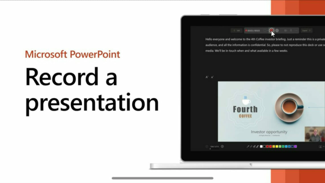 So erstellen Sie eine PowerPoint-Bildschirmaufzeichnung