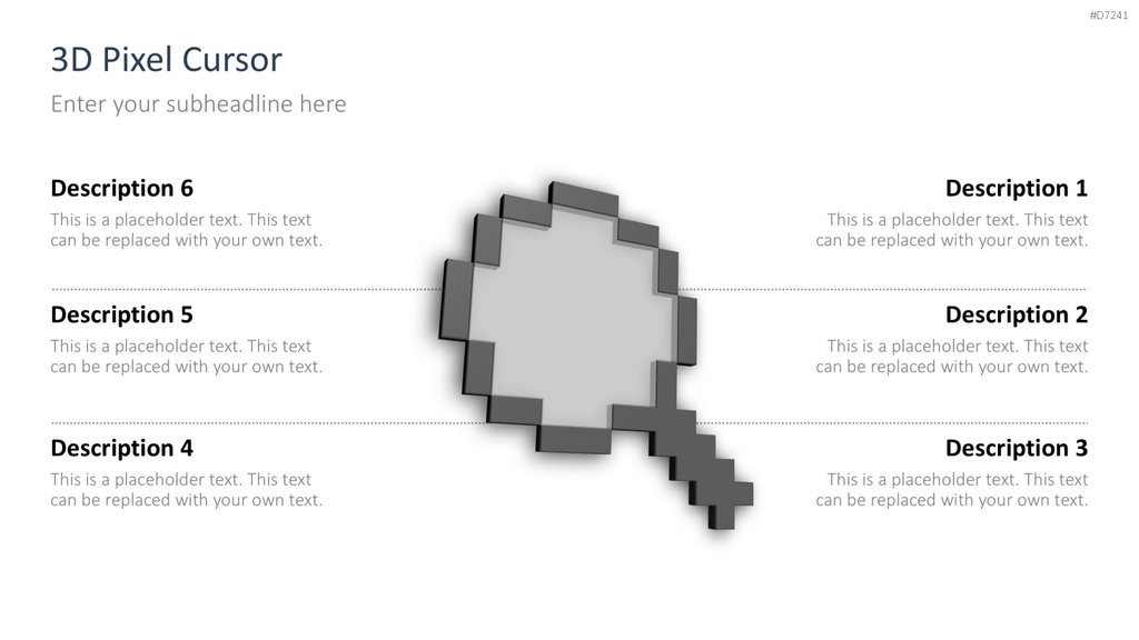 Cursors 3D PowerPoint-Vorlage