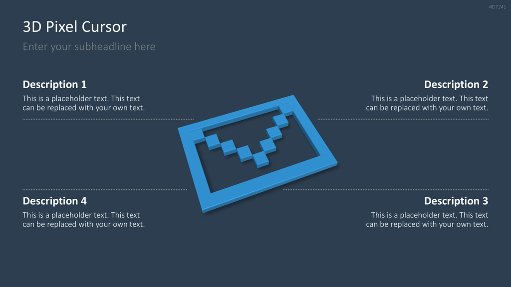 Cursors 3D PowerPoint-Vorlage