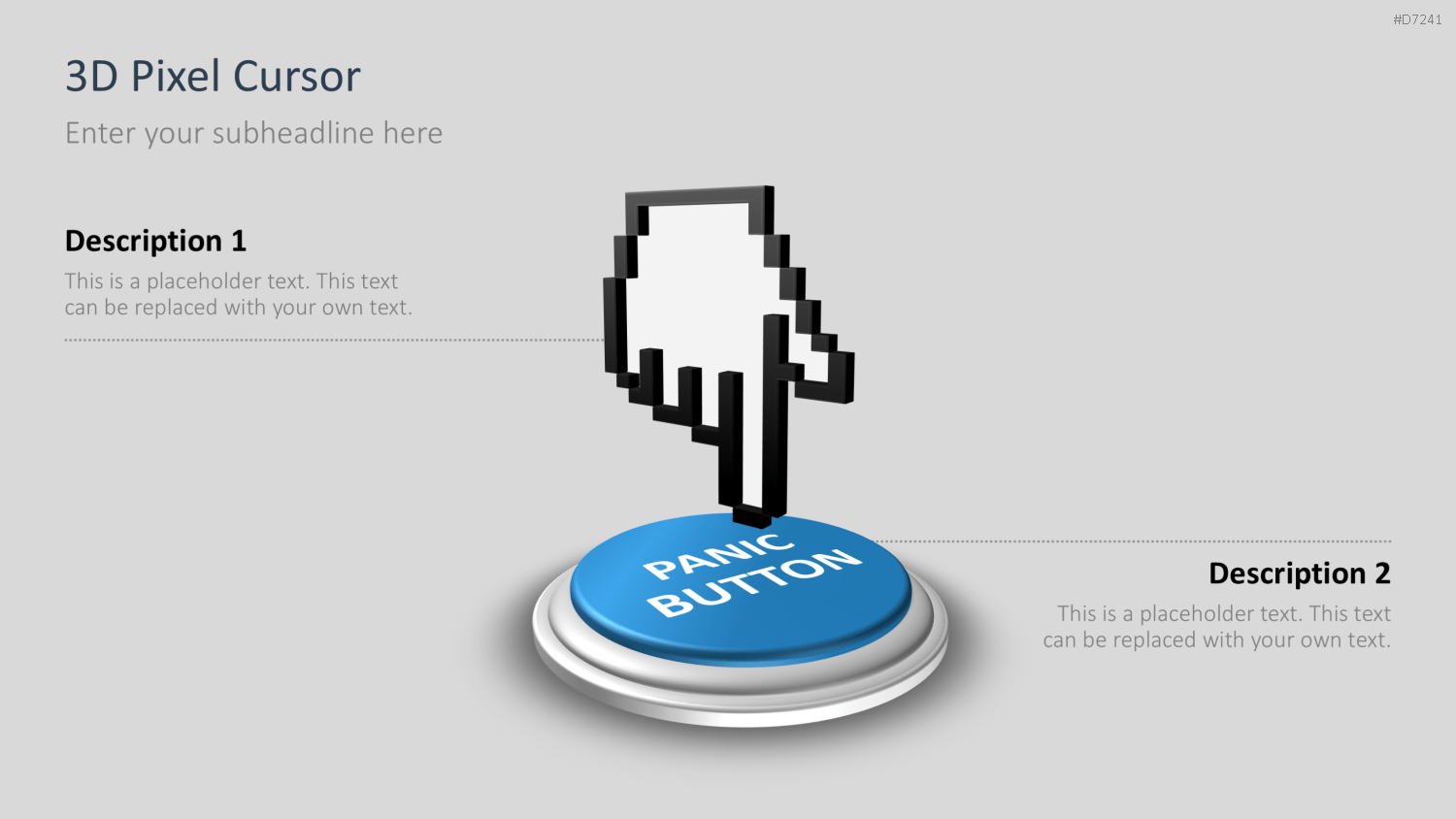Cursors 3D PowerPoint-Vorlage