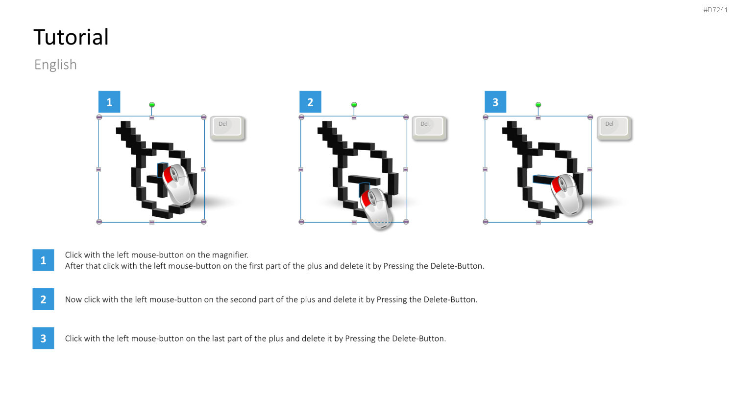 Cursors 3D PowerPoint-Vorlage