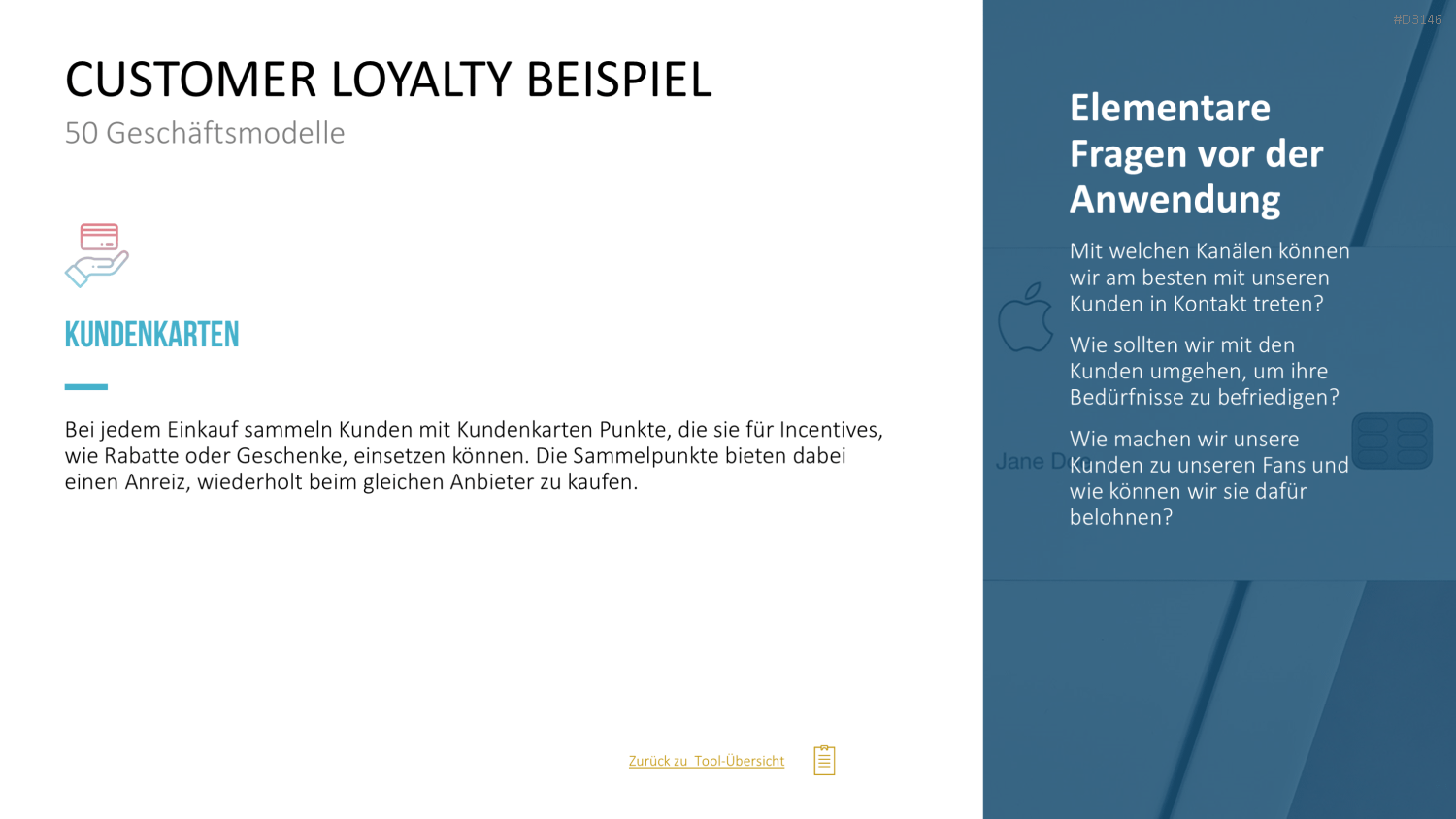 50 Geschäftsmodelle PowerPoint-Vorlage