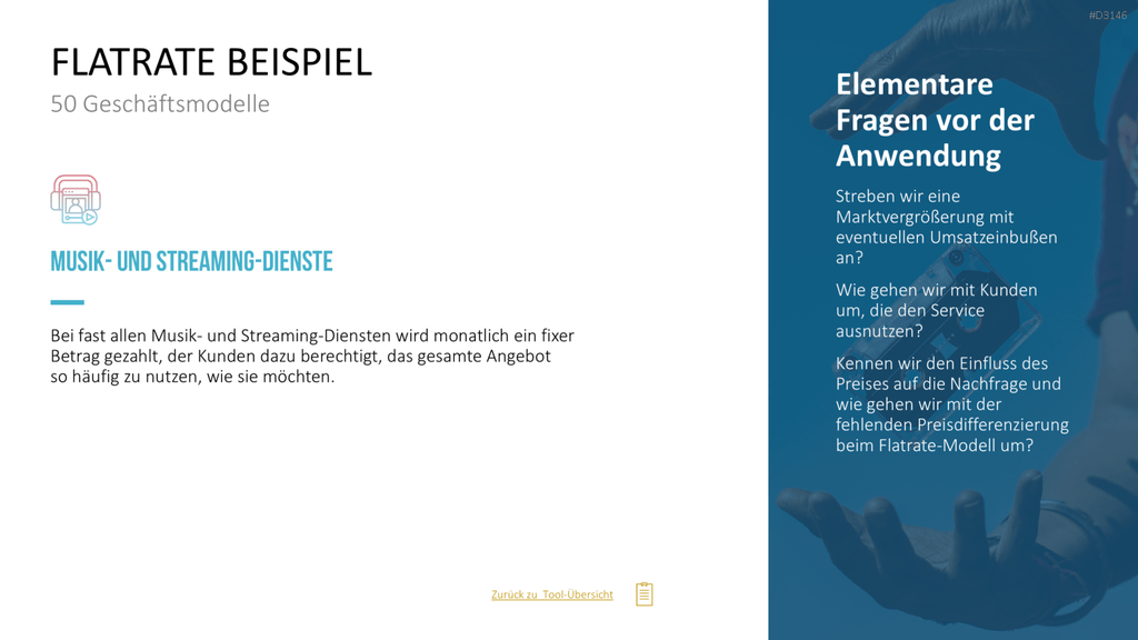 50 Geschäftsmodelle PowerPoint-Vorlage