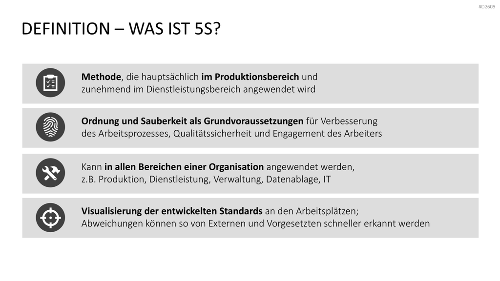 5S-Konzept PowerPoint-Vorlage