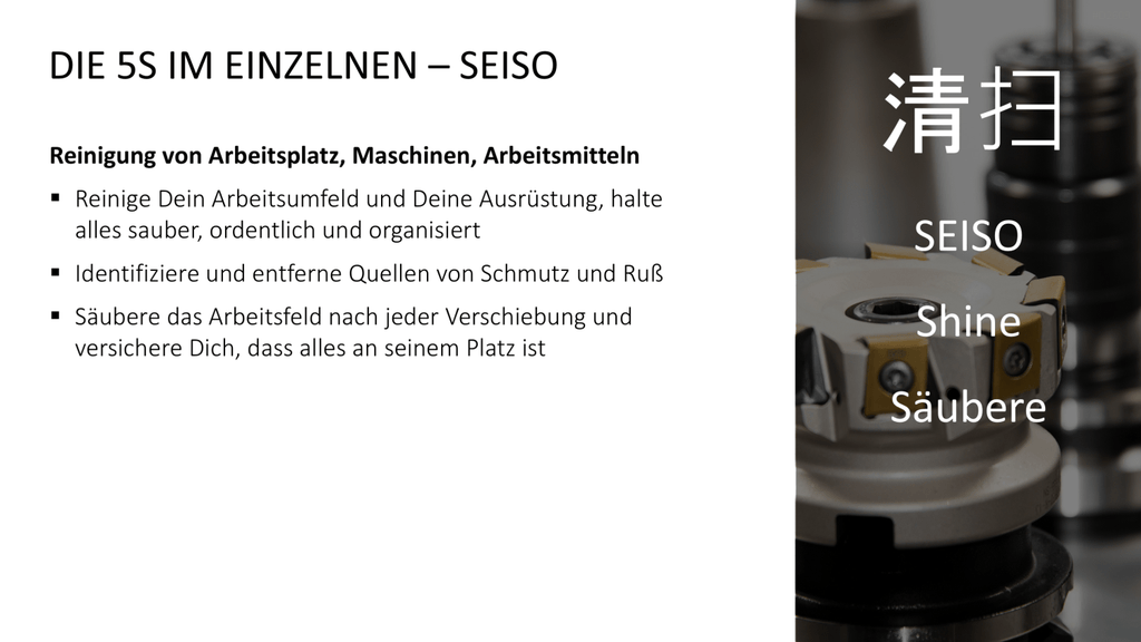 5S-Konzept PowerPoint-Vorlage