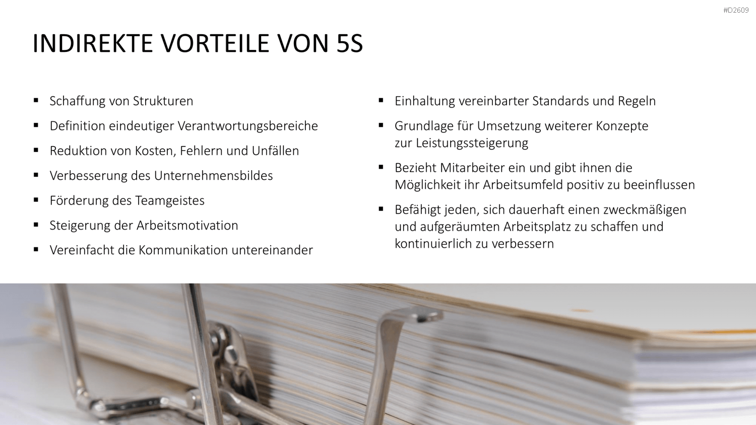 5S-Konzept PowerPoint-Vorlage