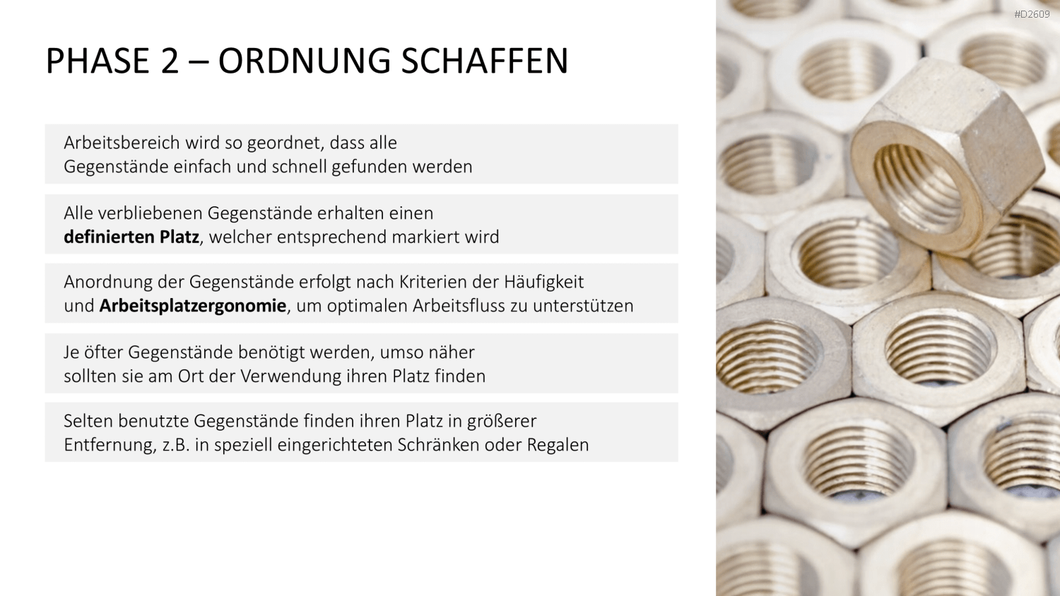 5S-Konzept PowerPoint-Vorlage