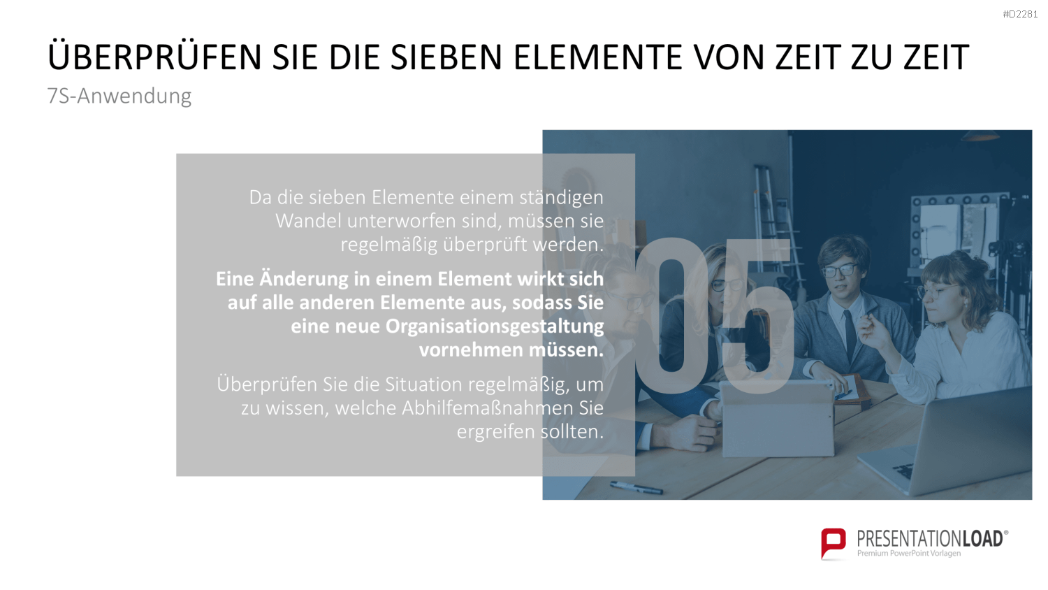 7-S-Modell PowerPoint-Vorlage