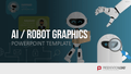 KI/ Roboter-Grafiken PowerPoint-Vorlage
