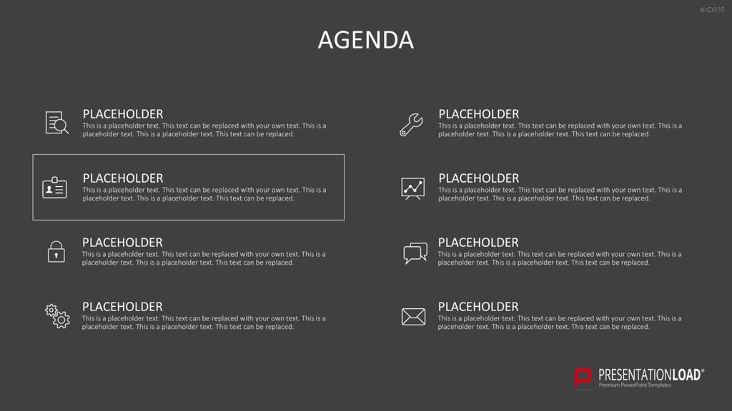 Agenda-Bundle PowerPoint-Vorlage