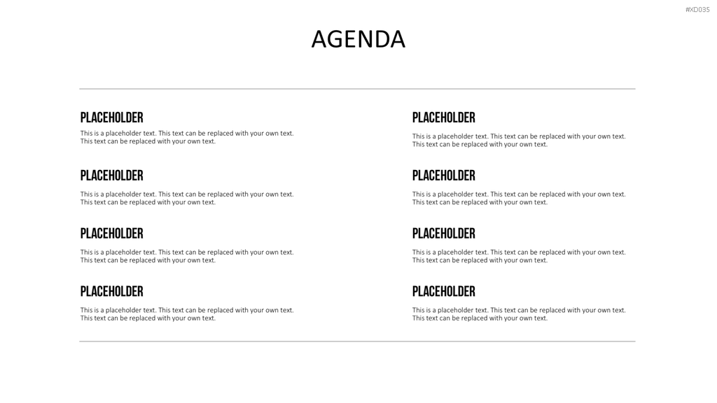 Agenda-Bundle PowerPoint-Vorlage