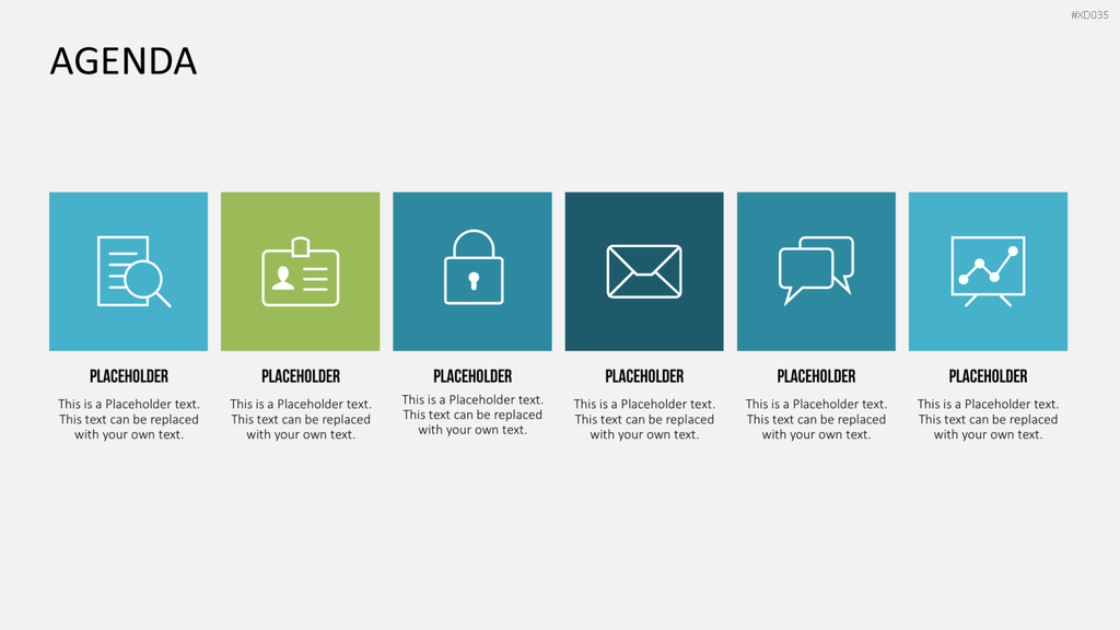 Agenda-Bundle PowerPoint-Vorlage