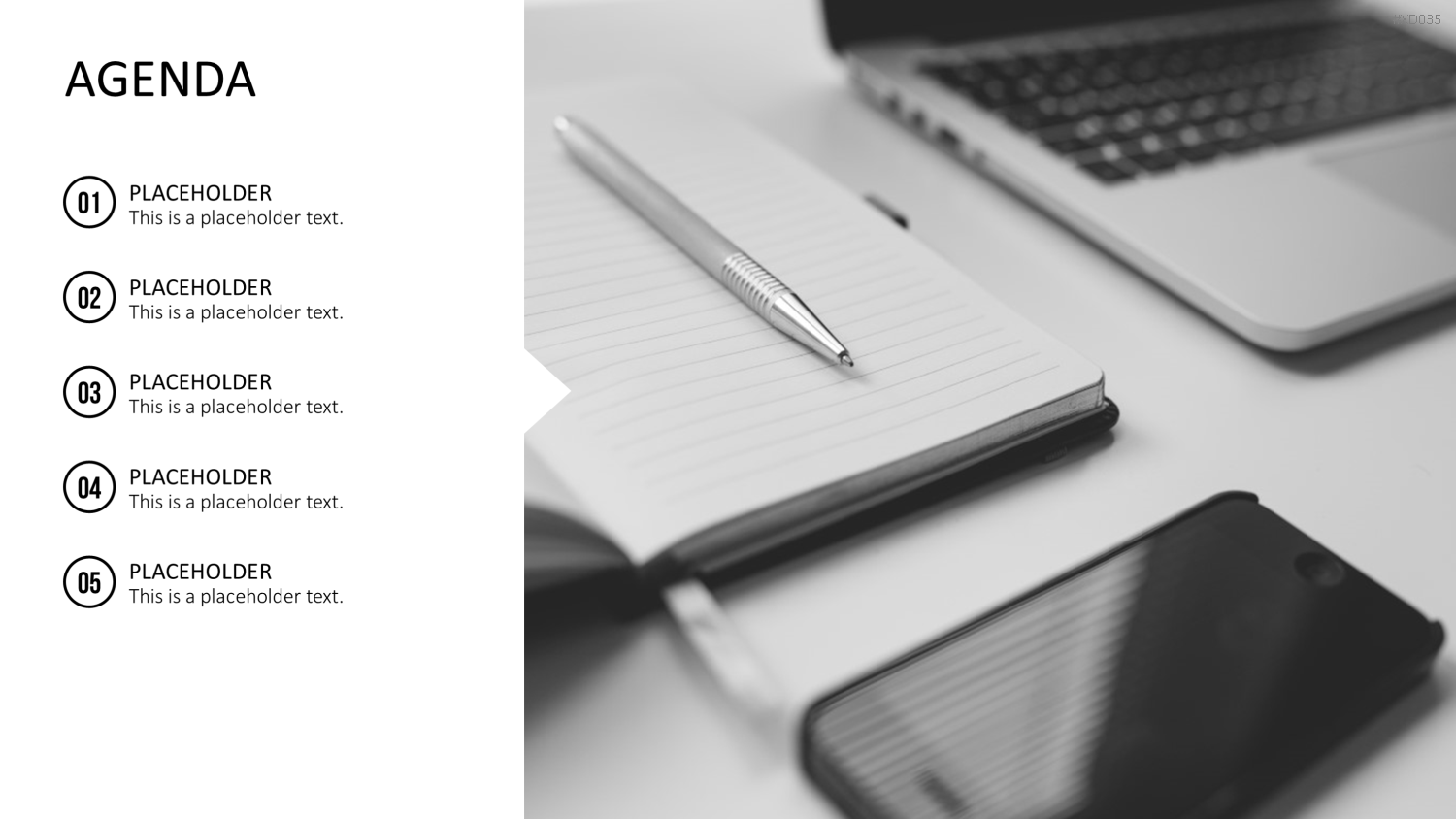 Agenda-Bundle PowerPoint-Vorlage