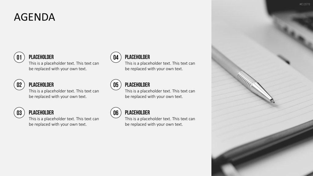 Agenda Images PowerPoint-Vorlage