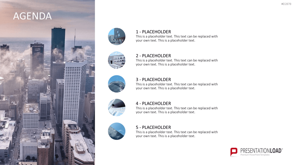 Agenda Images PowerPoint-Vorlage