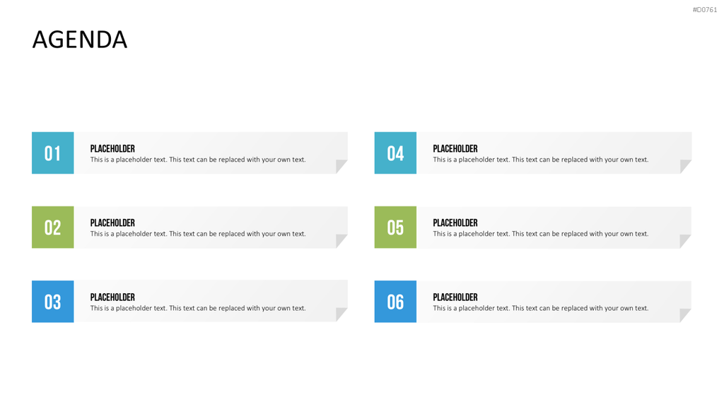 Agenda-Toolbox (animiert) PowerPoint-Vorlage