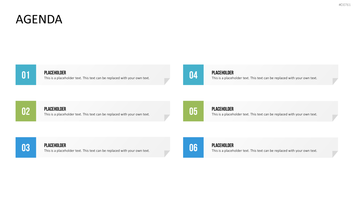 Agenda-Toolbox (animiert) PowerPoint-Vorlage
