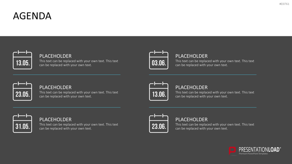 Agenda-Toolbox (animiert) PowerPoint-Vorlage