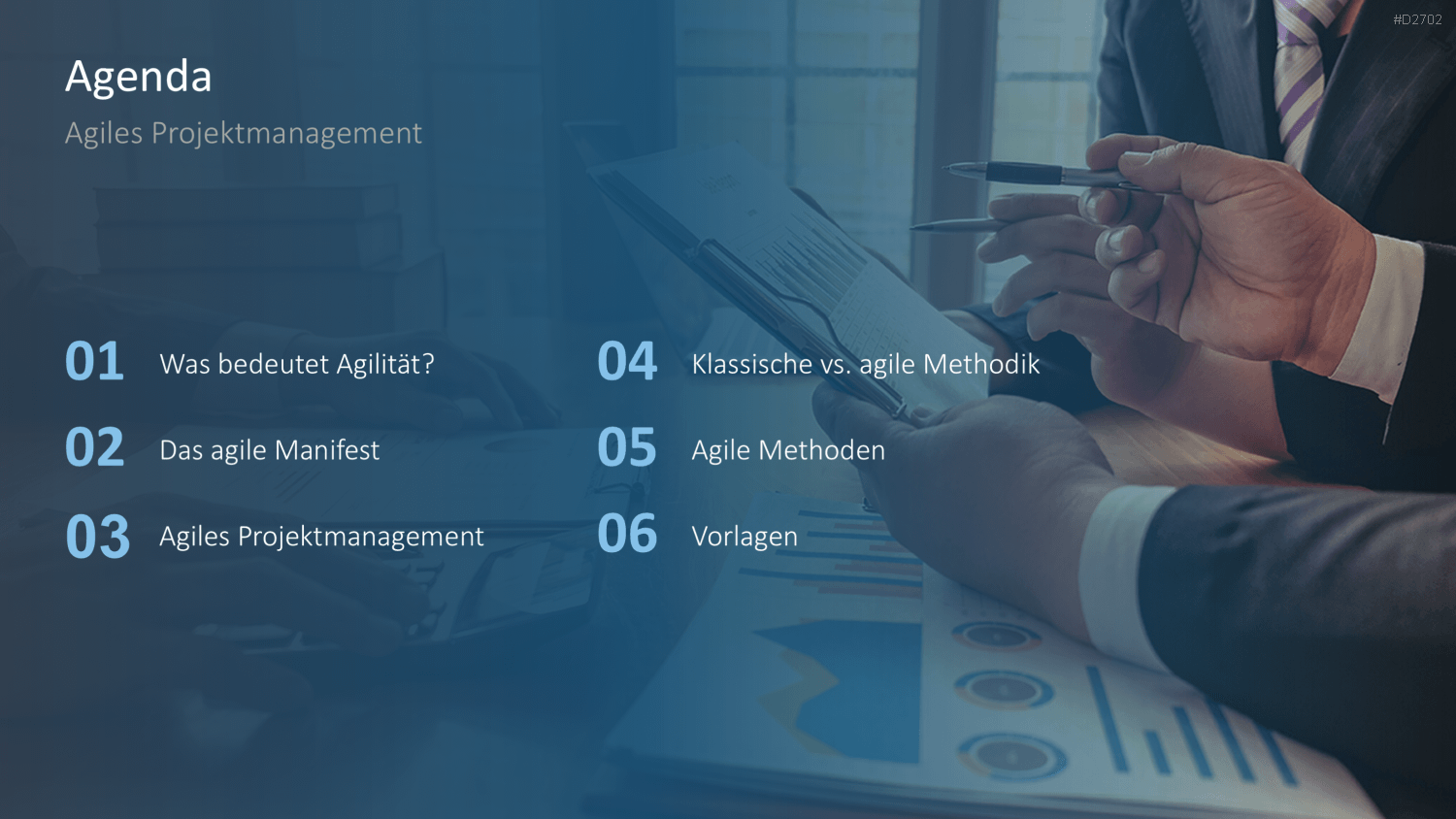 Agiles Projektmanagement PowerPoint-Vorlage
