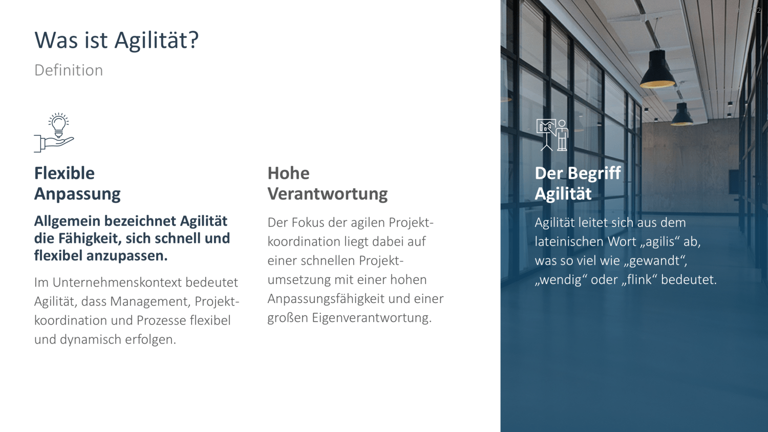 Agiles Projektmanagement PowerPoint-Vorlage