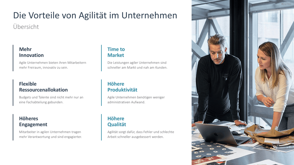 Agiles Projektmanagement PowerPoint-Vorlage