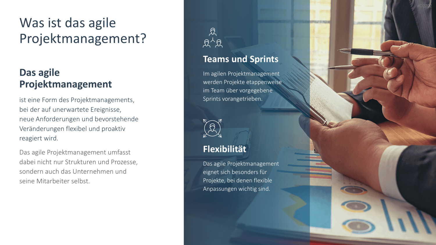 Agiles Projektmanagement PowerPoint-Vorlage