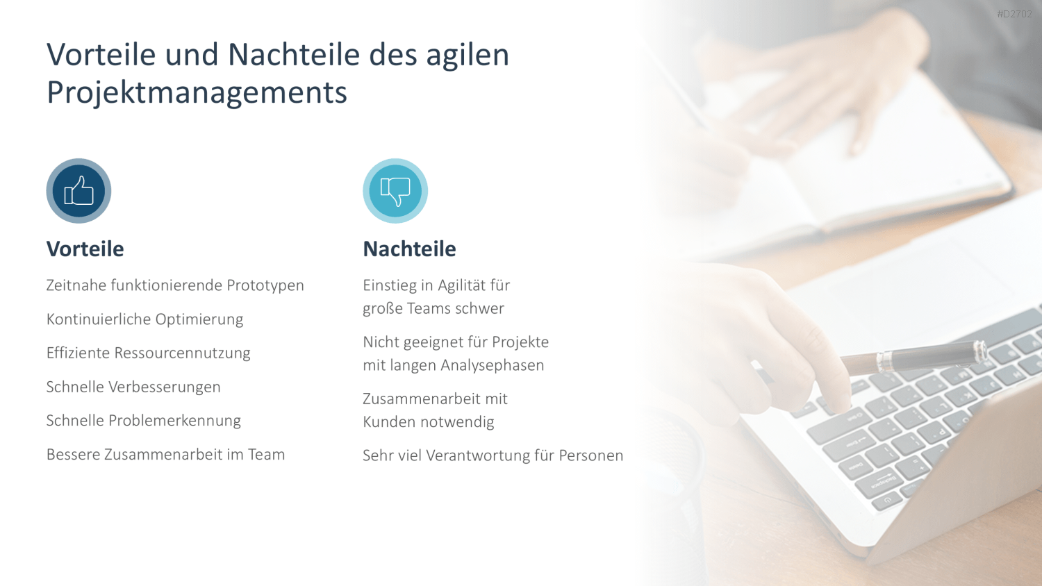 Agiles Projektmanagement PowerPoint-Vorlage