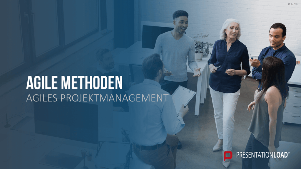 Agiles Projektmanagement PowerPoint-Vorlage
