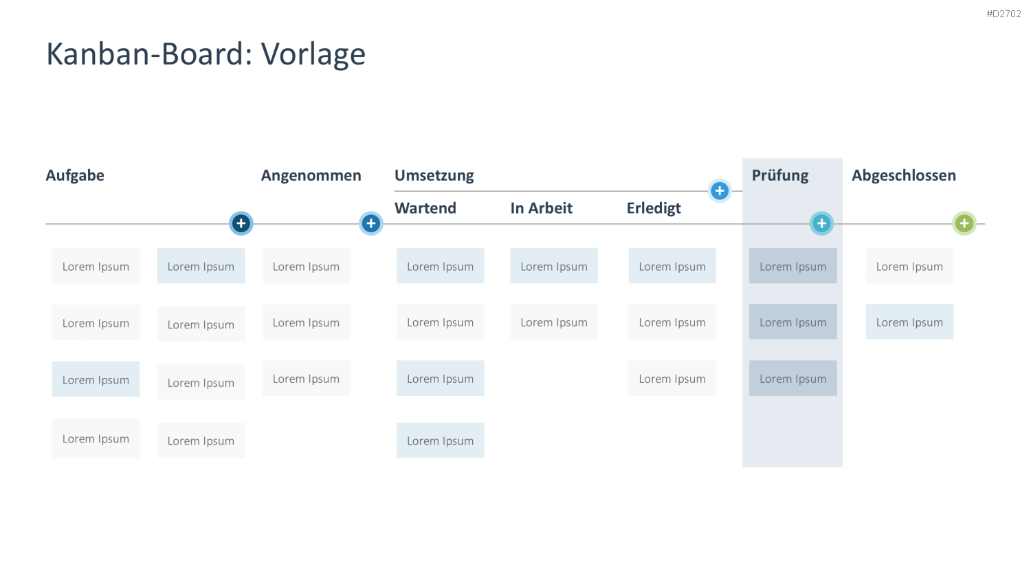 Agiles Projektmanagement PowerPoint-Vorlage