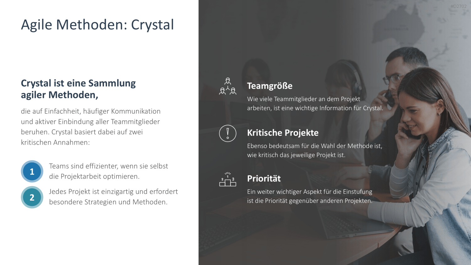 Agiles Projektmanagement PowerPoint-Vorlage