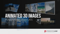 Animierte 3D Bilder PowerPoint-Vorlage