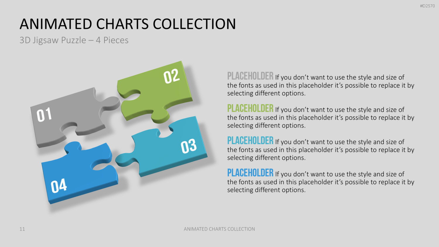 Animierte Charts Sammlung PowerPoint-Vorlage