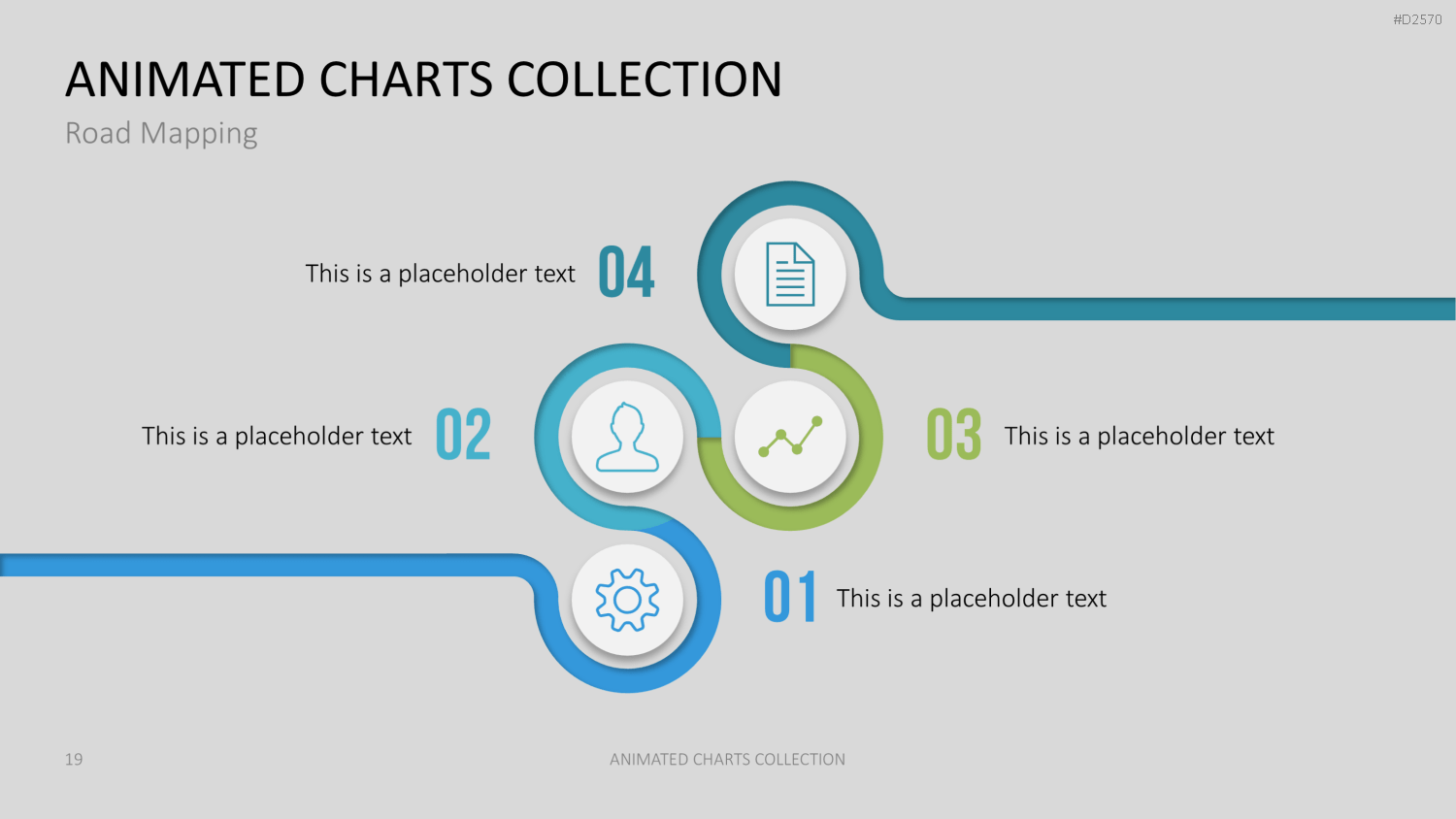 Animierte Charts Sammlung PowerPoint-Vorlage