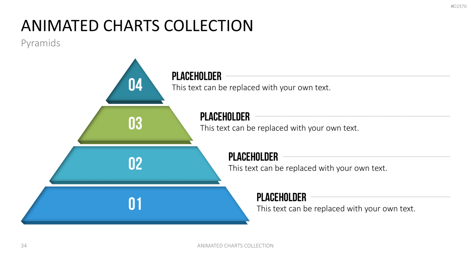 Animierte Charts Sammlung PowerPoint-Vorlage