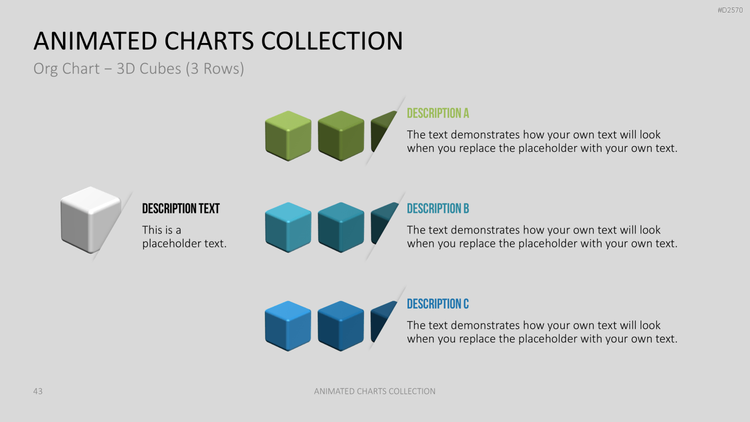 Animierte Charts Sammlung PowerPoint-Vorlage