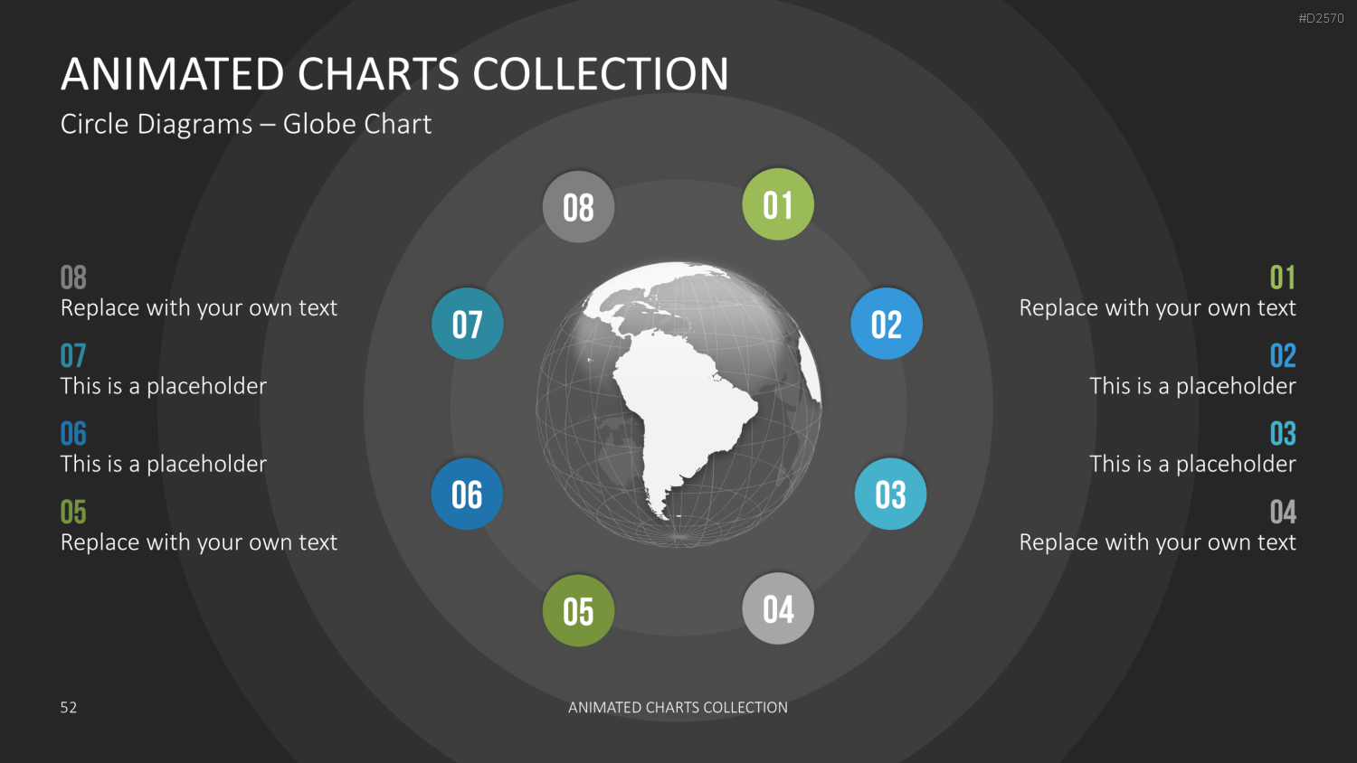 Animierte Charts Sammlung PowerPoint-Vorlage