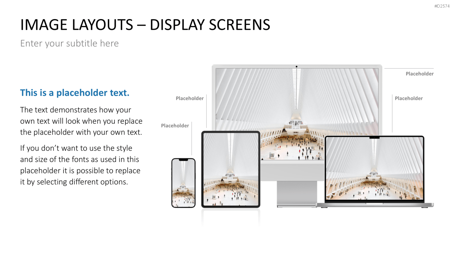 Animated Display Screens PowerPoint-Vorlage