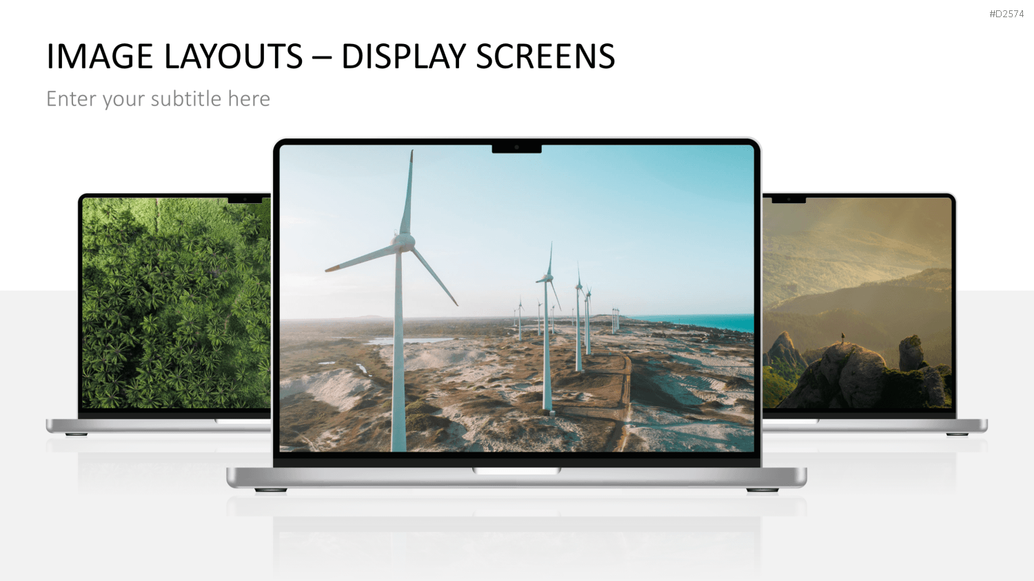 Animated Display Screens PowerPoint-Vorlage
