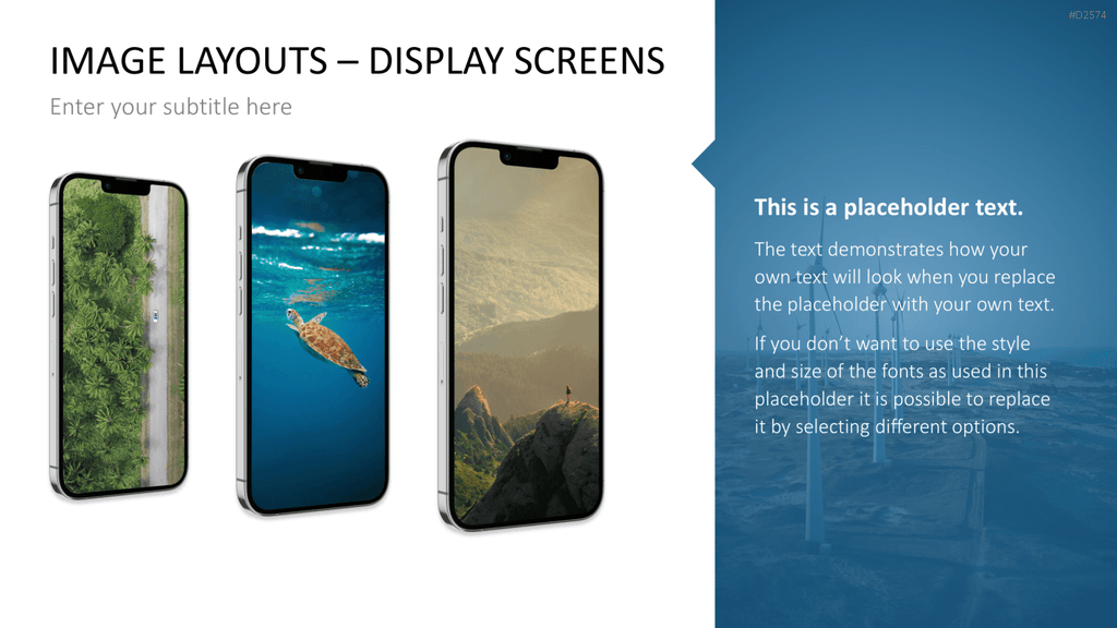 Animated Display Screens PowerPoint-Vorlage
