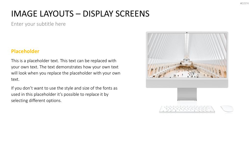 Animated Display Screens PowerPoint-Vorlage