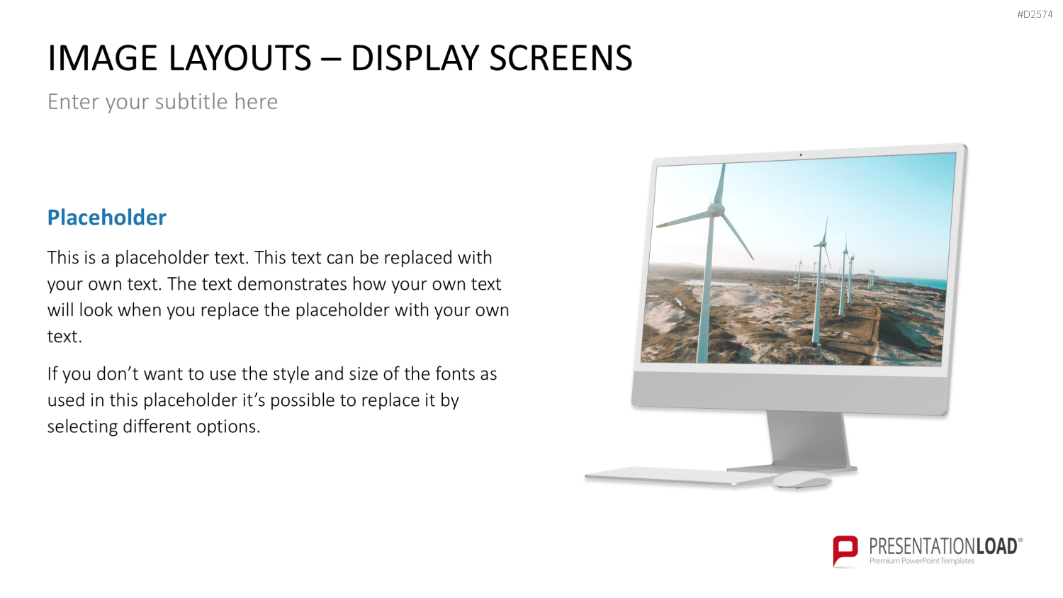 Animated Display Screens PowerPoint-Vorlage