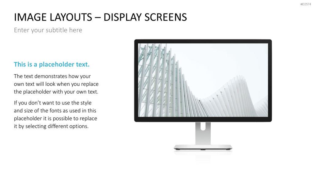 Animated Display Screens PowerPoint-Vorlage