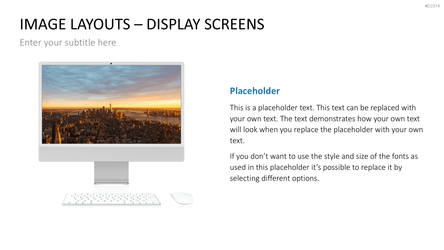 Animated Display Screens PowerPoint-Vorlage
