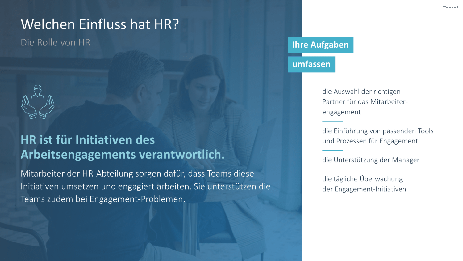 Arbeitsengagement PowerPoint-Vorlage