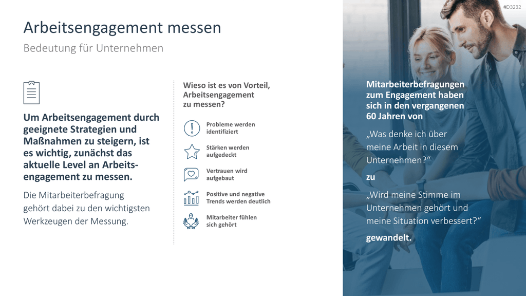 Arbeitsengagement PowerPoint-Vorlage
