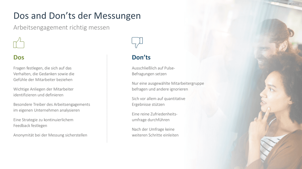 Arbeitsengagement PowerPoint-Vorlage
