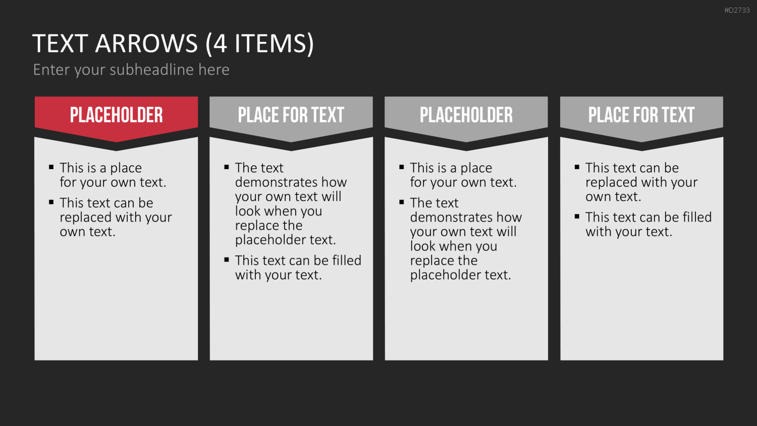 Pfeile - Toolbox 2D PowerPoint-Vorlage