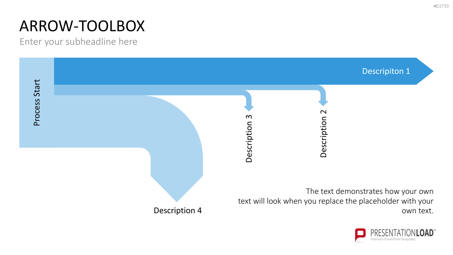 Pfeile - Toolbox 2D PowerPoint-Vorlage