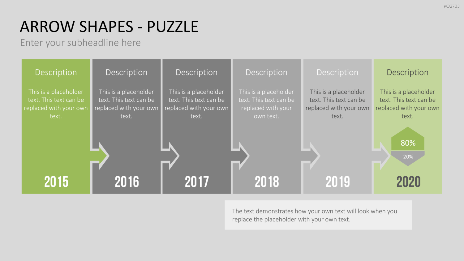 Pfeile - Toolbox 2D PowerPoint-Vorlage