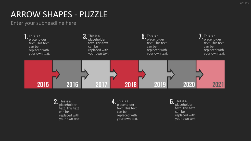 Pfeile - Toolbox 2D PowerPoint-Vorlage